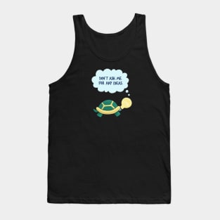 Cynical Turtle Tank Top